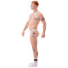 Barcode Berlin Jockstrap Zoran Blanc